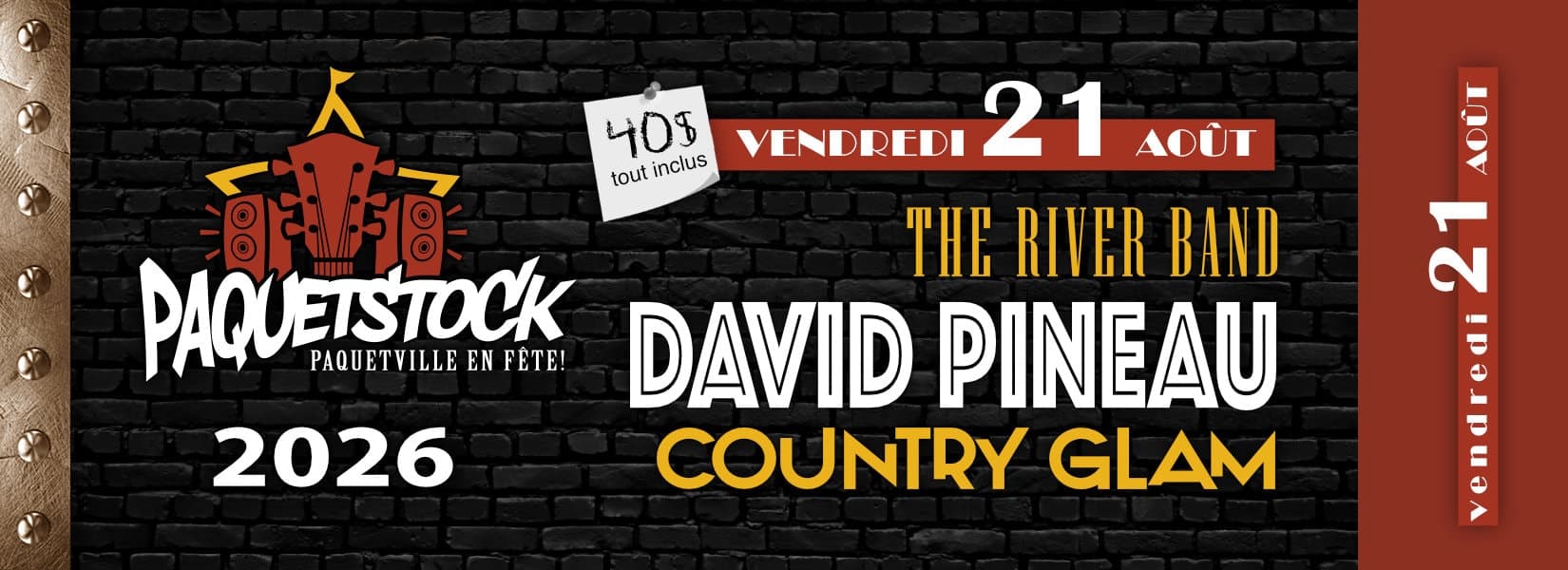 Vendredi : Soirée Country-Folk
